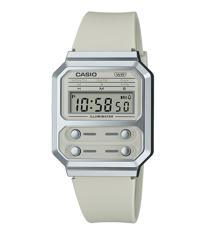 นาฬิกา คาสิโอ Casio DIGITAL Vintage A100 series รุ่น A100WEF-8A ของแท้ รับประกัน1ปี