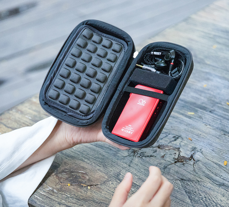 ขาย SHANLING C3 เคสกันกระแทกสำหรับเก็บ DAP หูฟัง จุกหูฟัง ภายในบุด้วยโฟม EVA อย่างดี