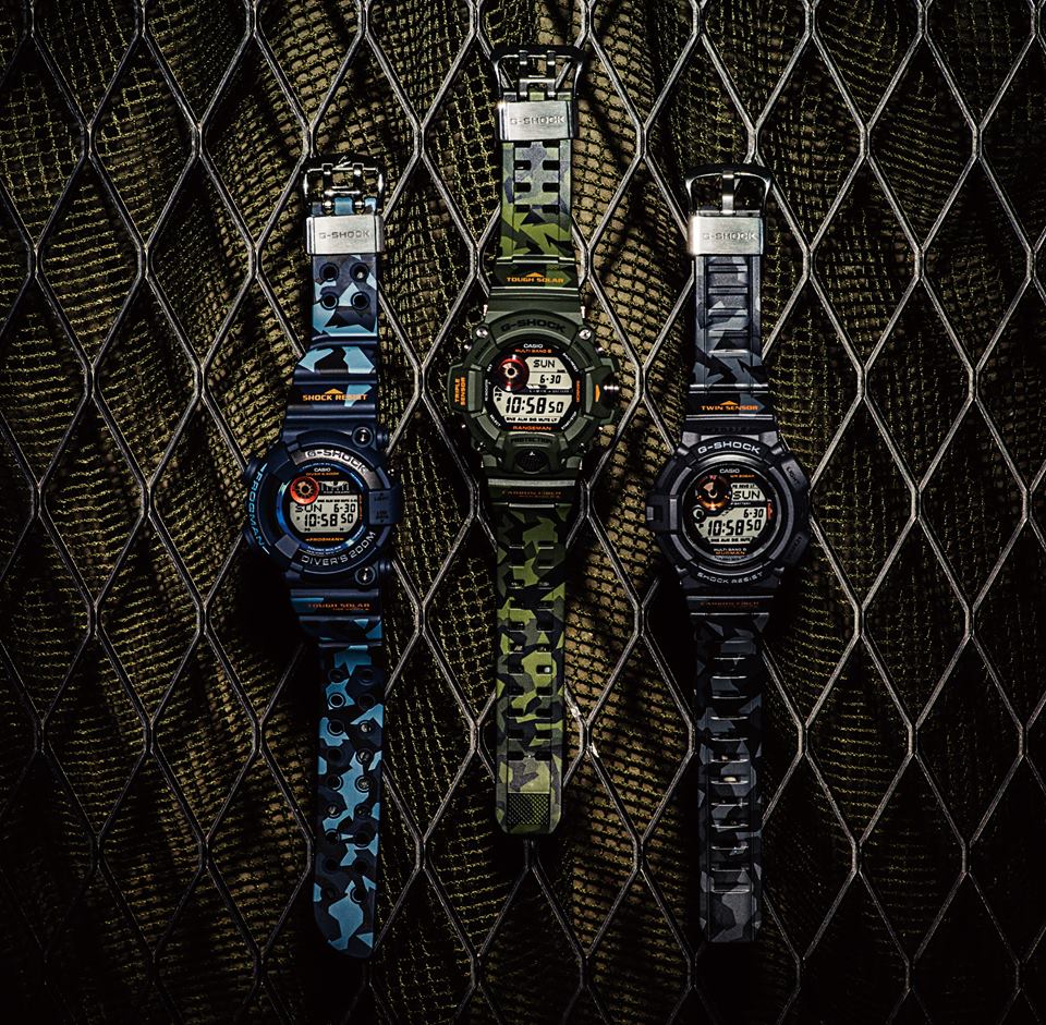นาฬิกา คาสิโอ Casio G-Shock MUDMAN Limited รุ่น GW-9300CM-1JR มัดแมนลายพราง "Men in CAMOUFLAGE" (JAPAN) ไม่วางขายในไทย