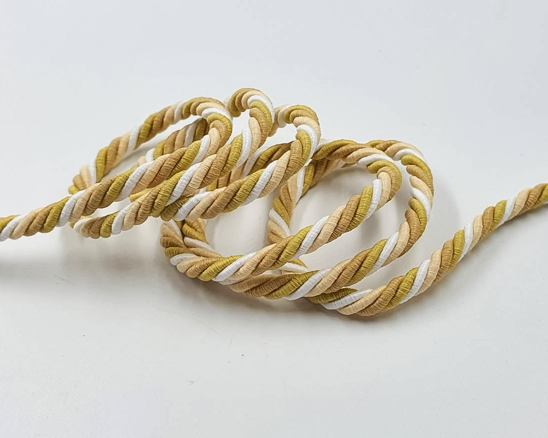 เชือกเกลียว สีน้ำตาล ขนาด 5 mm. (N26)