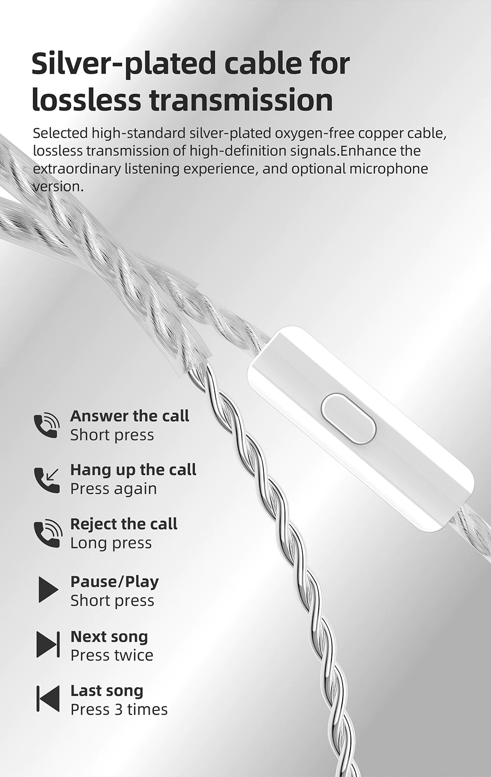 KZ DQ6S หูฟัง 3 ไดรเวอร์ 3DD แบบ Array คุณภาพเสียงที่เหนือกว่าเดิม