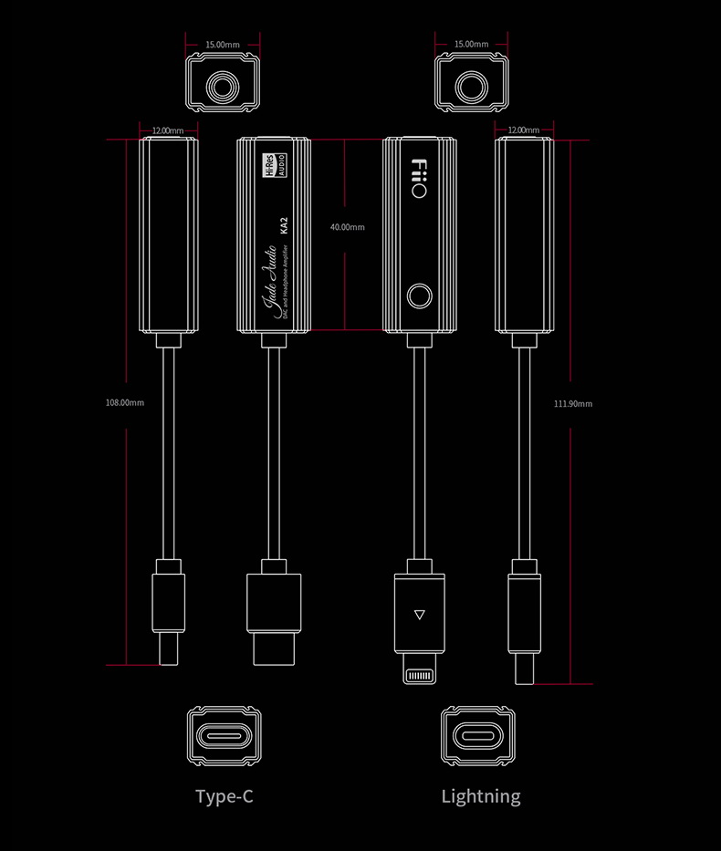 ขาย FiiO KA2 DAC/Amp หางหนูระดับเรือธง รองรับ Hi-Res ประกันศูนย์ไทย