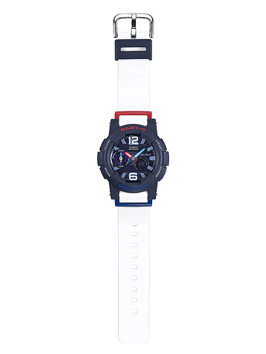 นาฬิกา คาสิโอ Casio Baby-G Standard ANALOG-DIGITAL รุ่น BGA-180-2B2 ของแท้ รับประกัน1ปี