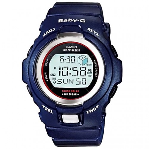 นาฬิกา คาสิโอ Casio Baby-G 200-meter water resistance TOUGH SOLAR รุ่น BGR-300EM-2DR
