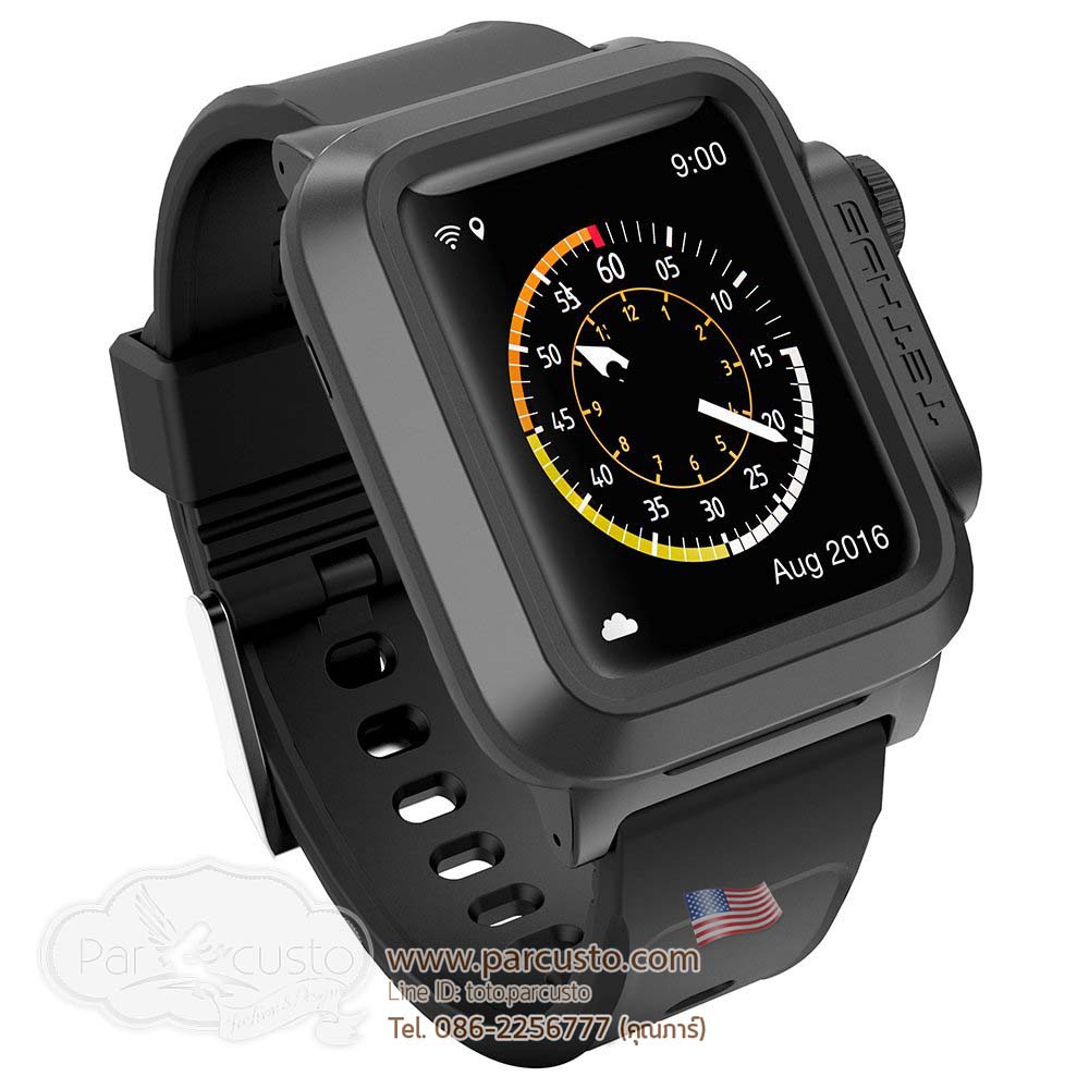 เคสกันน้ำกันกระแทก Apple Watch 38mm และ 42mm [IP68 Certified] จาก TETHYS [Pre-order USA]
