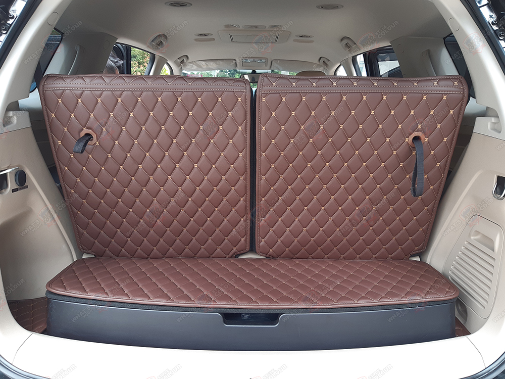 พรมรถยนต์ 6D รถ ISUZU MU-X ปี 2013-2020 ชุดเต็มคัน+หลังเบาะ+แผ่นท้าย จำนวน 9 ชิ้น