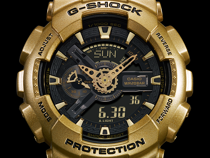 นาฬิกา คาสิโอ Casio G-Shock Limited model Crazy Gold series รุ่น GA-110GD-9B (หายาก)