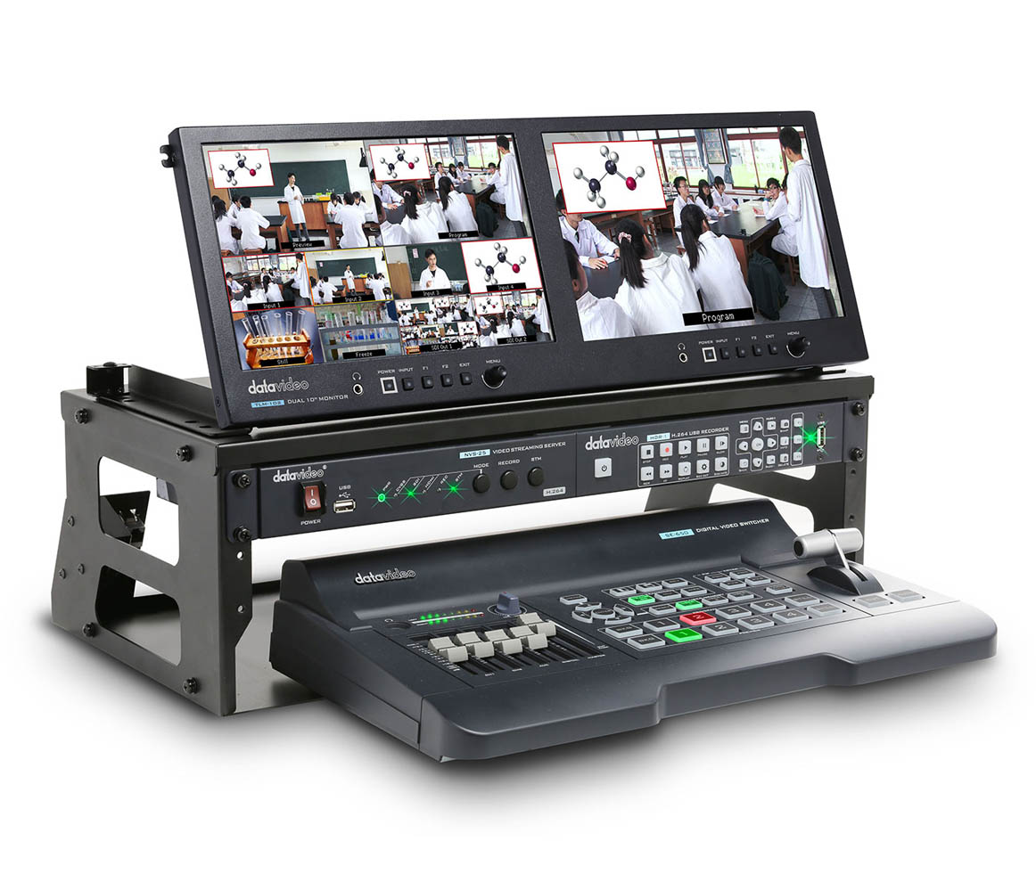 DataVideo GO 650 Studio 4 Channel HD Portable Video Production Studio