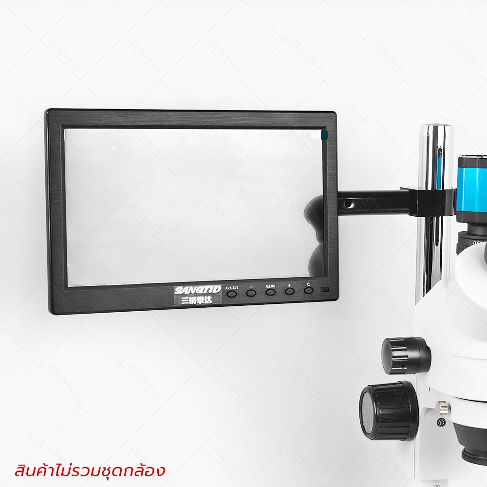 SANQTID หน้าจอ LCD ขนาด 10 นิ้ว สำหรับกล้องจุลทรรศน์