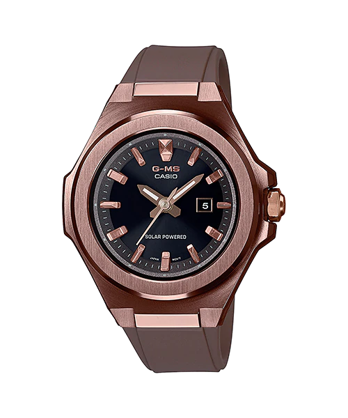 นาฬิกา Casio Baby-G G-MS MSG-S500 series รุ่น MSG-S500G-5A (สีน้ำตาลเข้ม) ของแท้ รับประกัน1ปี