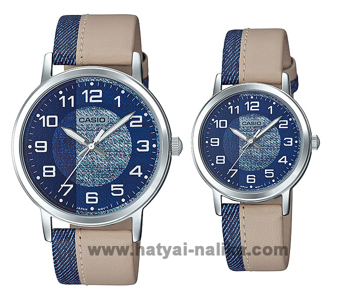 นาฬิกา คาสิโอ Casio SETคู่รัก รุ่น MTP-E159L-2B2+LTP-E159L-2B2 ของแท้ รับประกัน 1 ปี