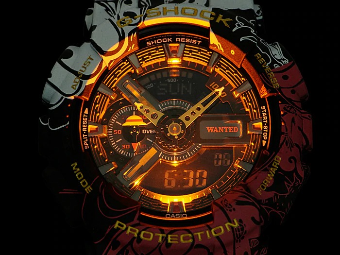 นาฬิกา Casio G-SHOCK x ONE PIECE Collaboration Limited รุ่น GA-110JOP-1A4 ของแท้ รับประกัน1ปี