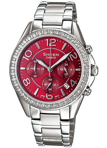 นาฬิกา คาสิโอ Casio SHEEN CHRONOGRAPH รุ่น SHE-5022D-4A