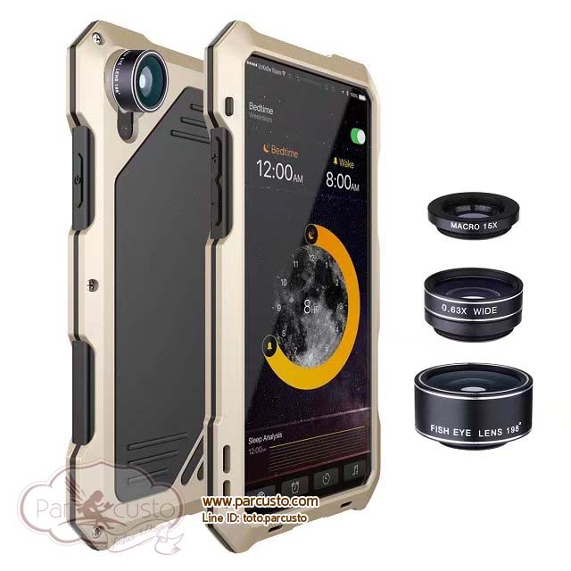 เคสกันกระแทกพร้อมเลนส์เสริม Apple iPhone X จาก Jian tree [Pre-order]