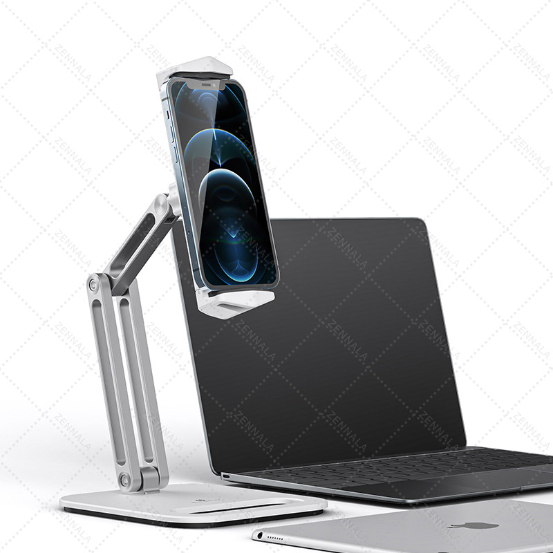 ขาตั้ง หนีบมือถือ ipad Desktop Metal Holder for Tablet