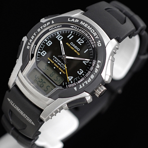 นาฬิกา คาสิโอ Casio STANDARD ANALOG-DIGITAL รุ่น WS-300-1B