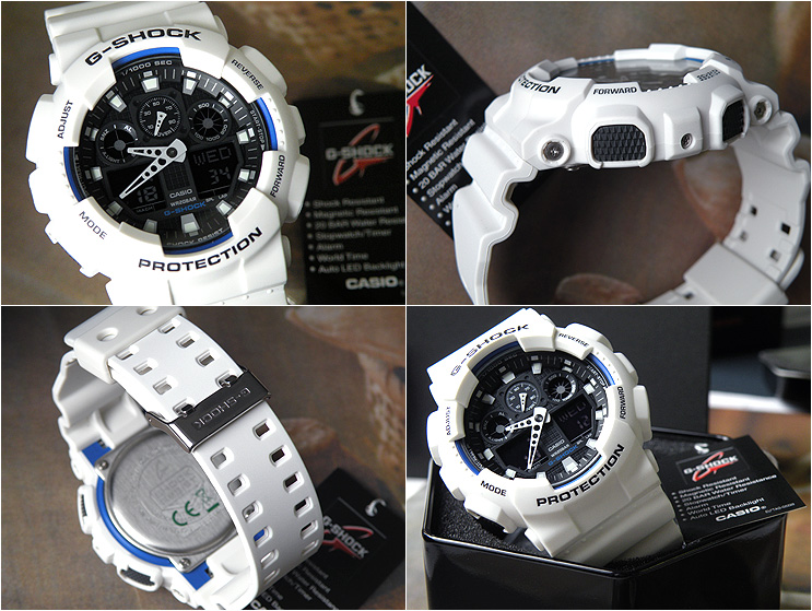 นาฬิกา คาสิโอ Casio G-Shock Standard Analog-Digital รุ่น GA-100B-7A ของแท้ รับประกัน1ปี