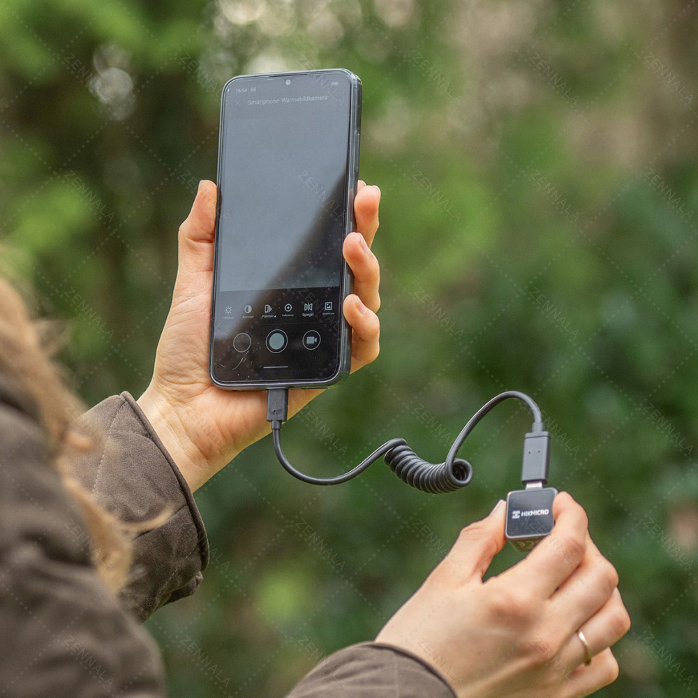 กล้องจับความร้อน Hikmicro Thermal ติดมือถือ E20Plus - ANDROID / USB-C