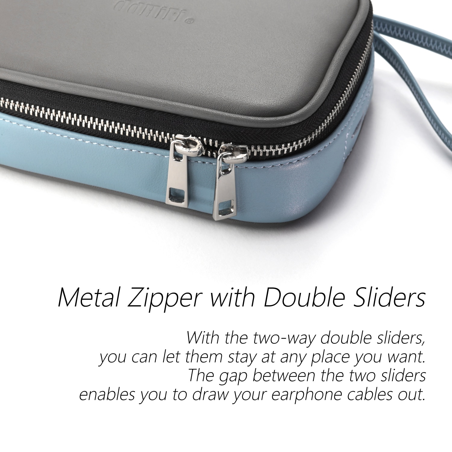 ขาย DD C-2021 เคสพกพาหนังแท้ สำหรับ DAP , DAC , AMP , หูฟัง