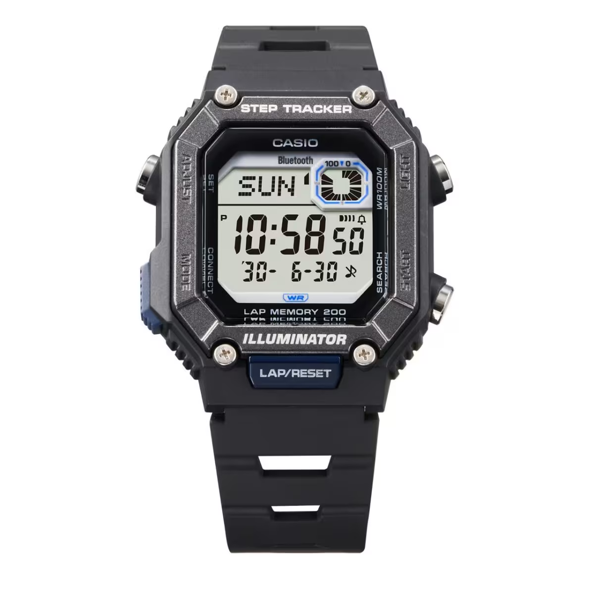 นาฬิกา Casio Standard G-SQUAD รุ่น WS-B1000-1AV ของแท้ รับประกัน1ปี