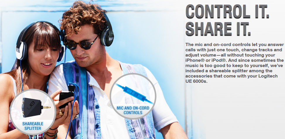 ขายหูฟัง Ultimate Ears 6000 สีขาว (UE 6000) หูฟังเฮดโฟนแบบ Noise Canceling ถอดสายได้ ระดับทวยเทพ[WHITE]