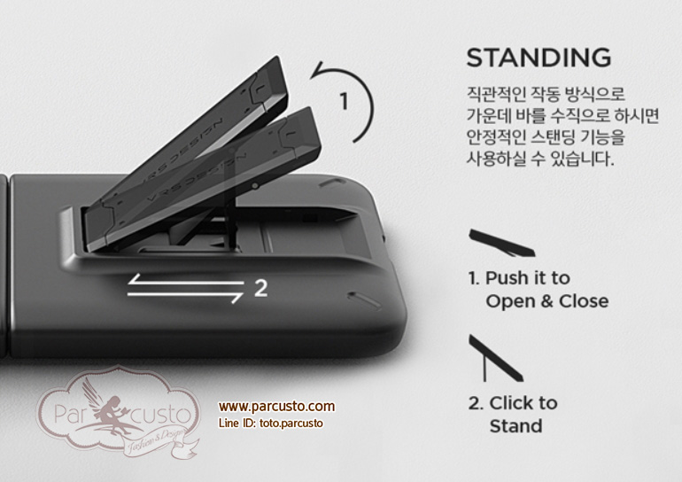 เคสกันกระแทก Samsung Galaxy Z Flip 3 [Quick Stand] จาก VRS [Pre-order]