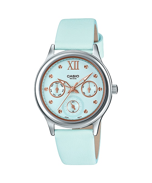 นาฬิกา Casio STANDARD Analog-Ladies' รุ่น LTP-E306L-2AV ของแท้ รับประกัน 1 ปี