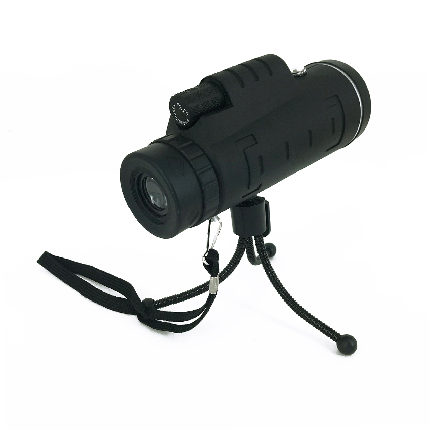 กล้องส่องทางไกล เลนส์ซูมหนีบมือถือ มีขาตั้ง 40x60 อุปกรณ์ครบ