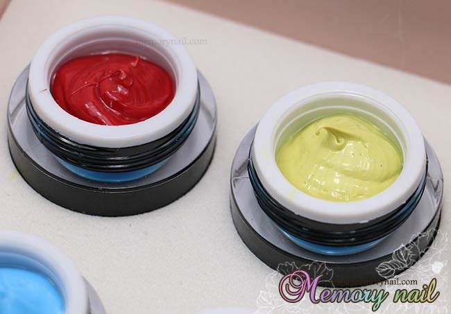 สีเจล สำหรับเพ้นท์เล็บ,สีเจล,สีเจลเพ้นท์เล็บ,สีเจลเพ้นท์นูน