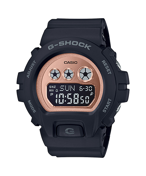 นาฬิกา Casio G-Shock มินิ S-Series GMD-S6900MC series รุ่น GMD-S6900MC-1 (สีดำพิ้งค์โกลด์) ของแท้ รับประกัน1ปี