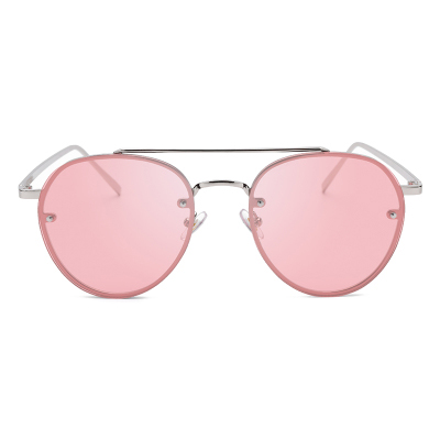 แว่นตา ฮาราจูกุ (Harajuku) สีชมพู กรอบสีทอง (UV400)