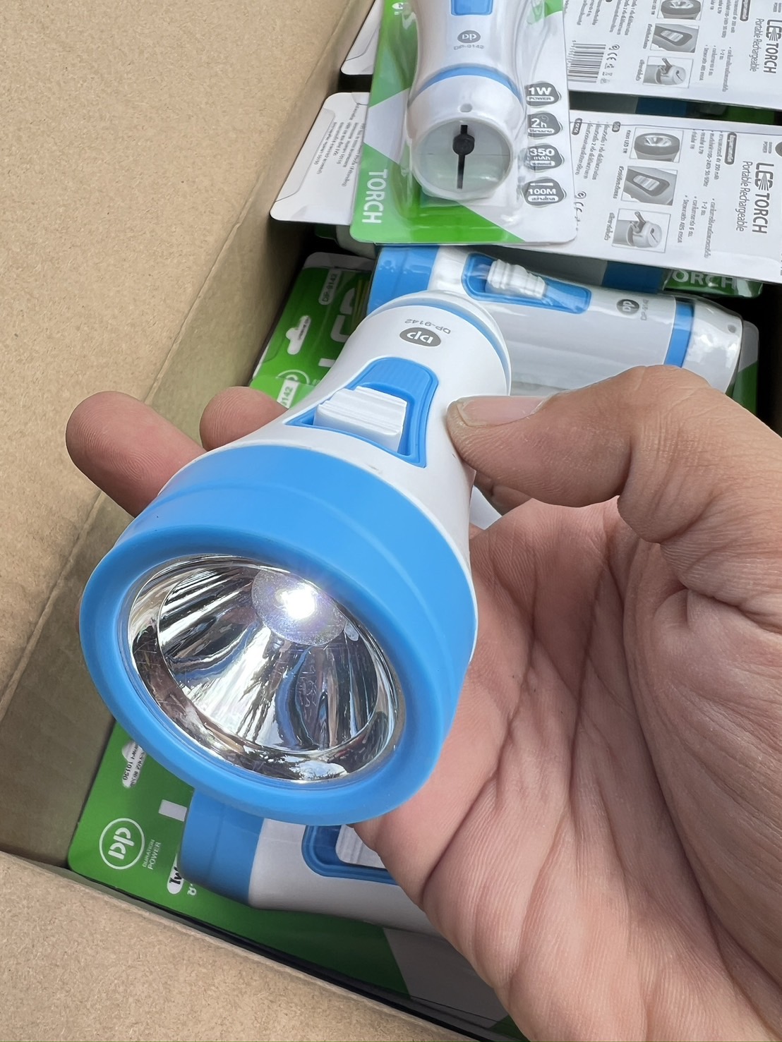 ไฟฉาย LED DP-9142 ของชำร่วย คละสี