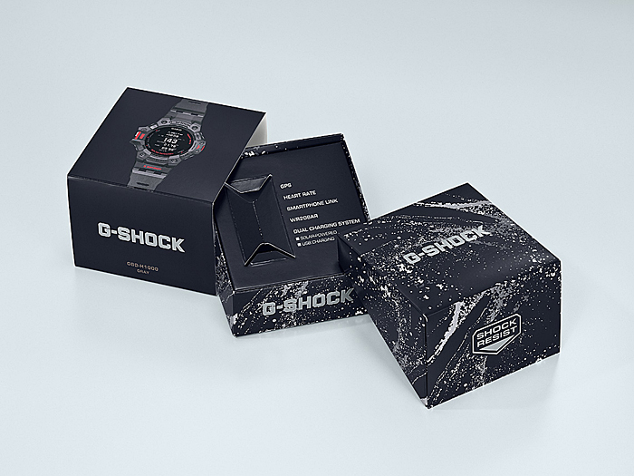 นาฬิกา Casio G-Shock G-SQUAD Heart rate monitor & GPS GBD-H1000 series รุ่น GBD-H1000-8 ของแท้ รับประกัน1ปี