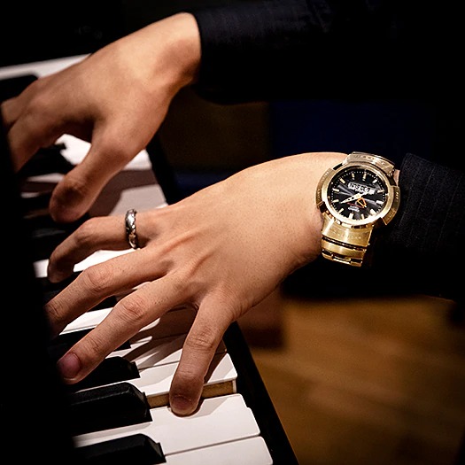 นาฬิกา Casio G-Shock Full Metal AWM-500 series รุ่น AWM-500GD-9A ของแท้ รับประกัน1ปี