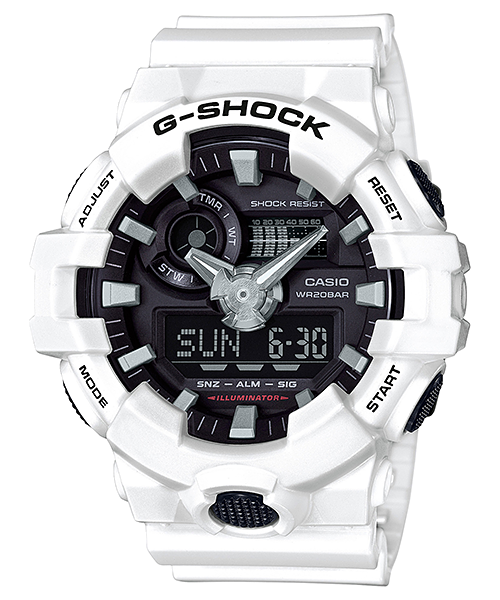 นาฬิกา คาสิโอ Casio G-Shock Standard ANALOG-DIGITAL รุ่น GA-700-7A ของแท้ รับประกัน 1 ปี