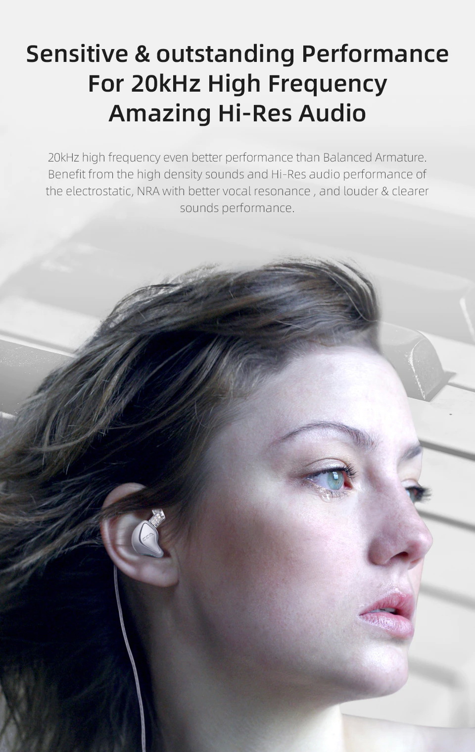 ขาย CCA NRA หูฟัง 2 ไดร์เวอร์ Electrostatic + Dynamic ประกันศูนย์ไทย