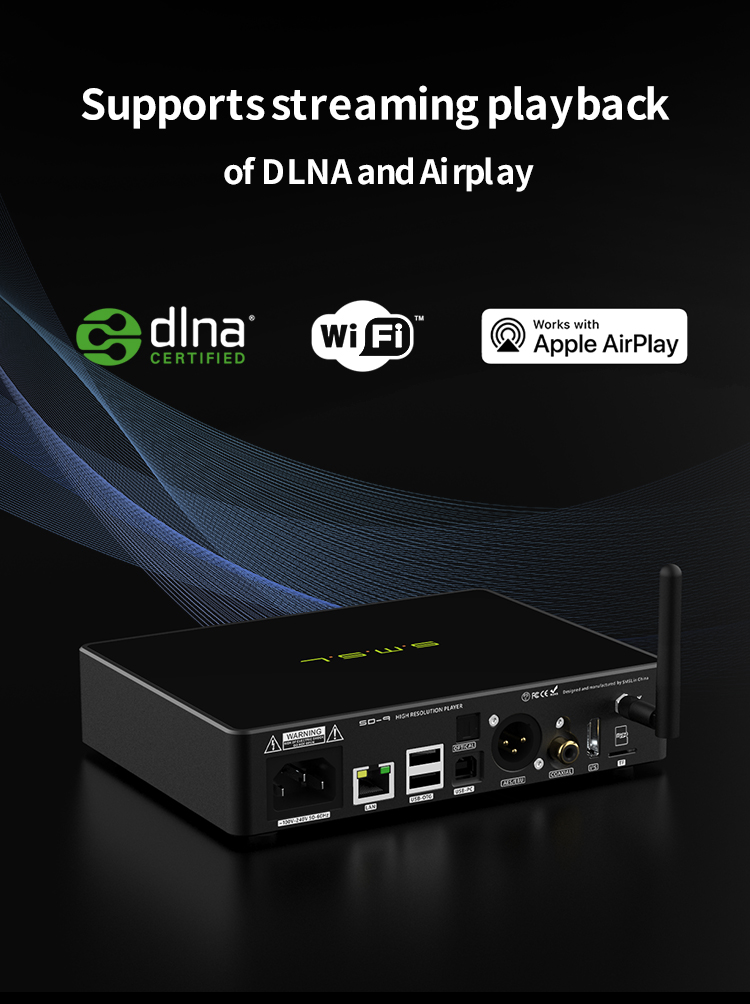 ขาย SMSL SD-9 DAP ตั้งโต๊ะระดับ Hi-Res รองรับ MQA ประกันศูนย์ไทย