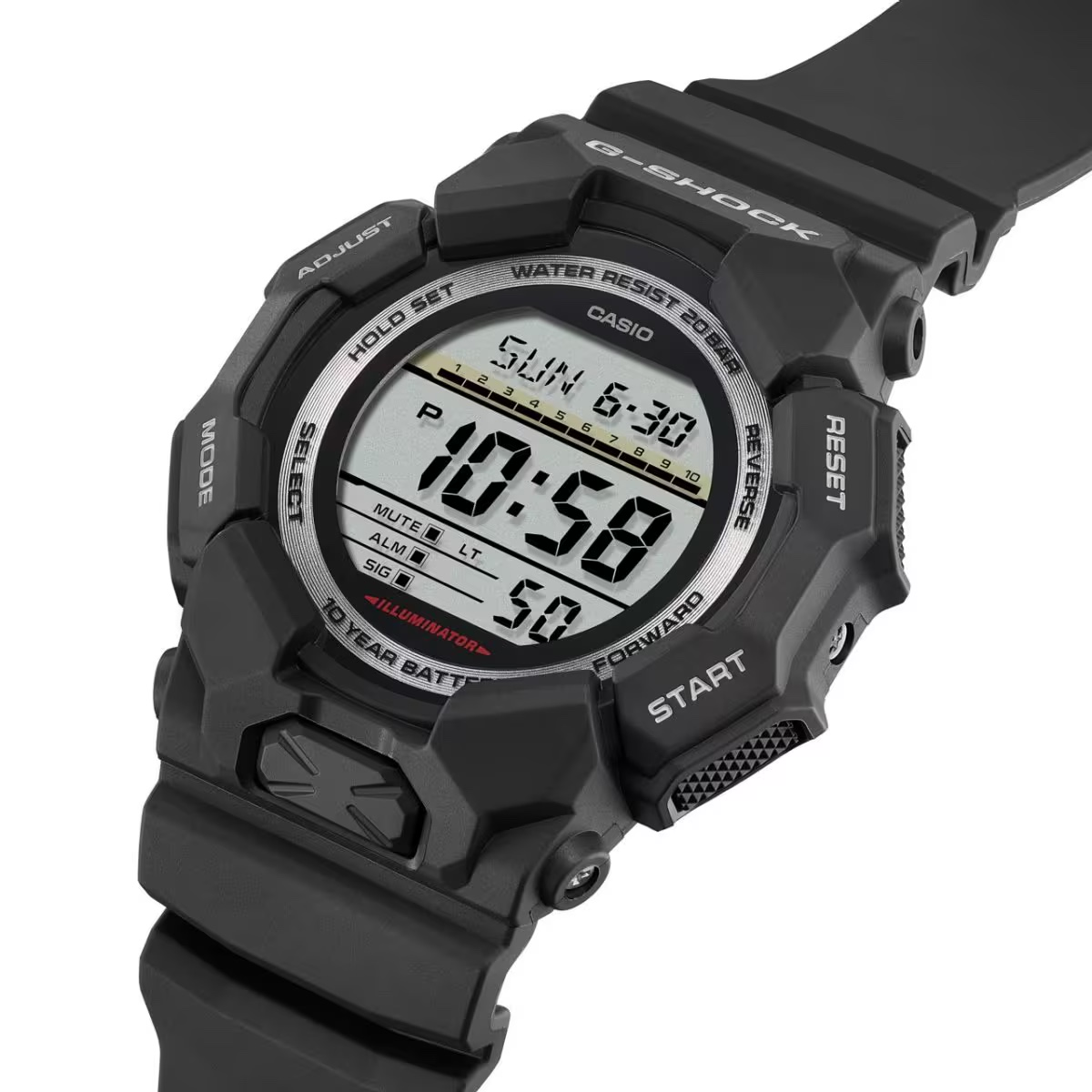 นาฬิกา Casio G-SHOCK Standard Digital GD-010 series รุ่น GD-010-1 ของแท้ รับประกัน1ปี