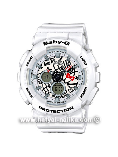 นาฬิกา Casio Baby-G x Hello Kitty Limited Edition รุ่น BA-120KT-7A ของแท้ รับประกัน1ปี