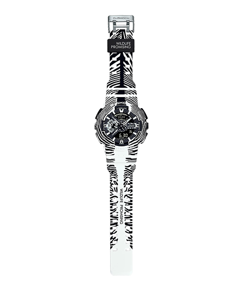 นาฬิกา คาสิโอ Casio G-Shock x Baby-G SETคู่รัก WILDLIFE PROMISING 2021 series รุ่น GA-110WLP-7A+BA-120WLP-7A "Grevy's Zebra" ของแท้ รับประกัน 1 ปี