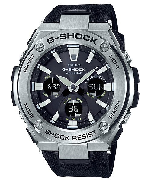 นาฬิกา Casio G-Shock G-STEEL รุ่น GST-S130C-1A (สายผ้า CORDURA) ของแท้ รับประกัน1ปี