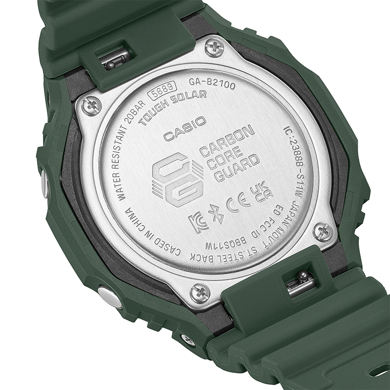 นาฬิกา Casio G-Shock ANALOG-DIGITAL GA-B2100 series รุ่น GA-B2100-3A ของแท้ รับประกัน1ปี