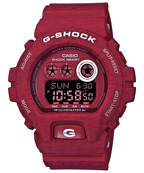 นาฬิกา คาสิโอ Casio G-Shock Limited Heathered Color series รุ่น GD-X6900HT-4 ของแท้ รับประกัน1ปี
