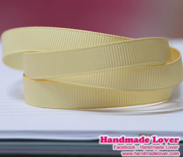 ริบบิ้นผ้าสีเนื้อ (03)