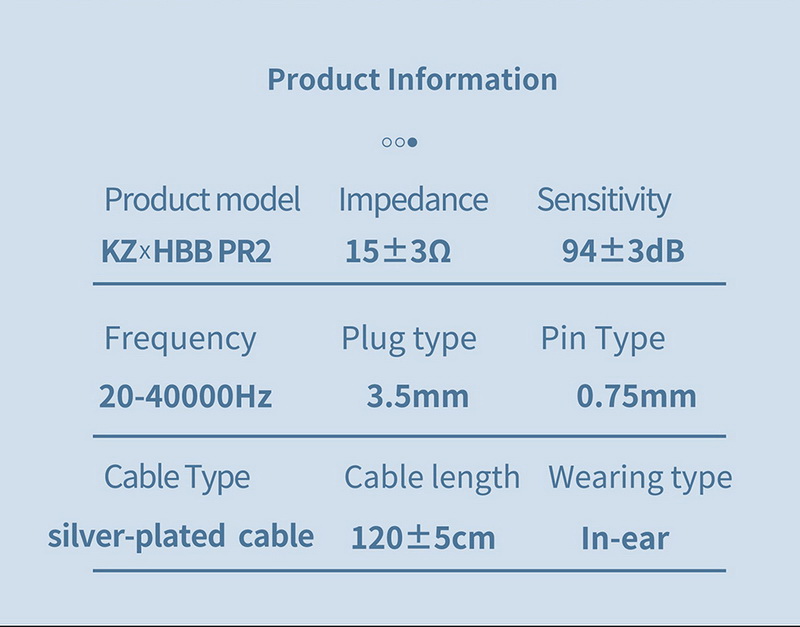 KZ x HBB PR2 หูฟัง IEMs ไดรเวอร์ Planar ประกันศูนย์ไทย