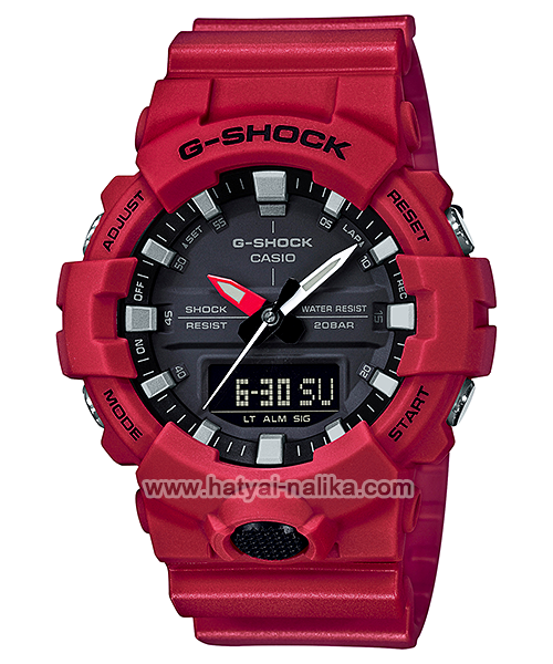 นาฬิกา Casio G-Shock ANALOG-DIGITAL GA-800 series รุ่น GA-800-4A ของแท้ รับประกัน1ปี