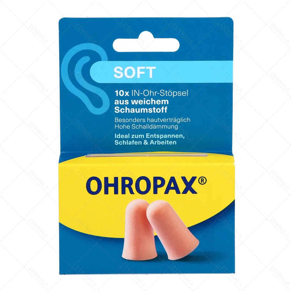 EAR PLUG ohropax soft 5 pairs