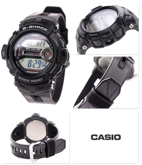 นาฬิกา คาสิโอ Casio G-Shock Standard digital รุ่น GD-200-1DR สายFiberGlass (หายากมาก)