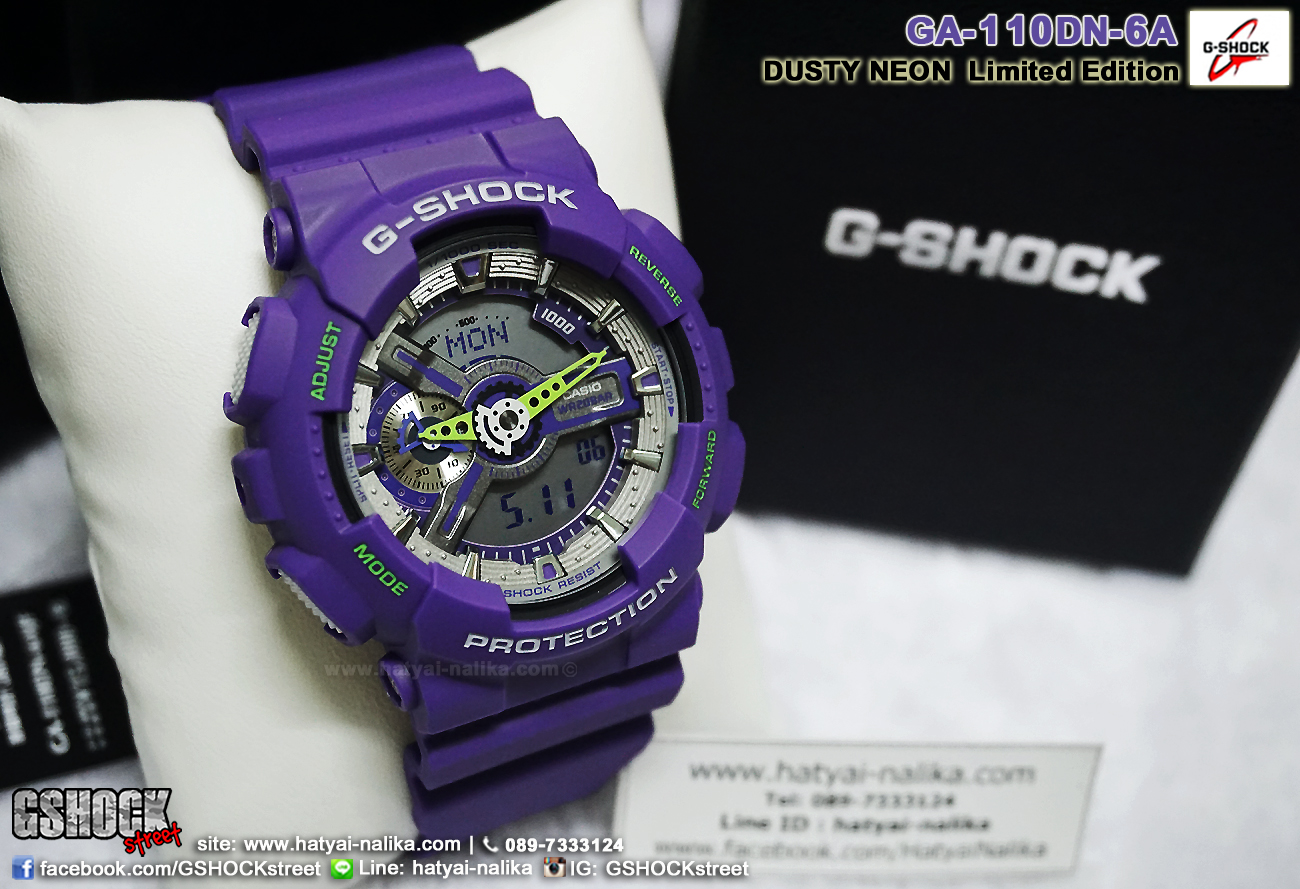 นาฬิกา คาสิโอ Casio G-Shock Limited Dusty Neon Series รุ่น GA-110DN-6A