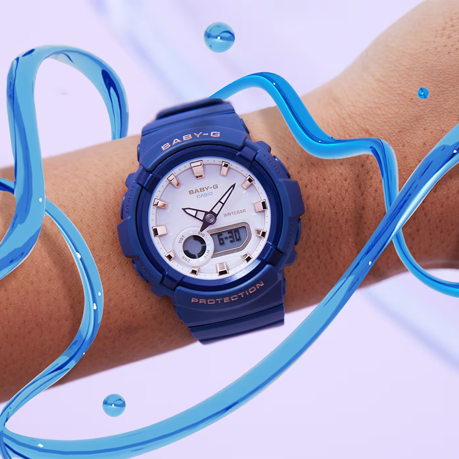 นาฬิกา Casio Baby-G ANALOG-DIGITAL BGA-280BA series รุ่น BGA-280BA-2A ของแท้ รับประกัน1ปี